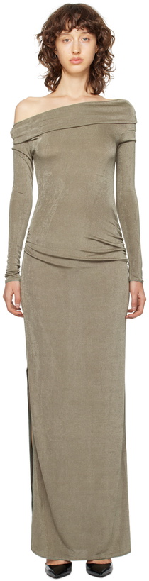 Photo: Anna October Gray Teresa Maxi Dress