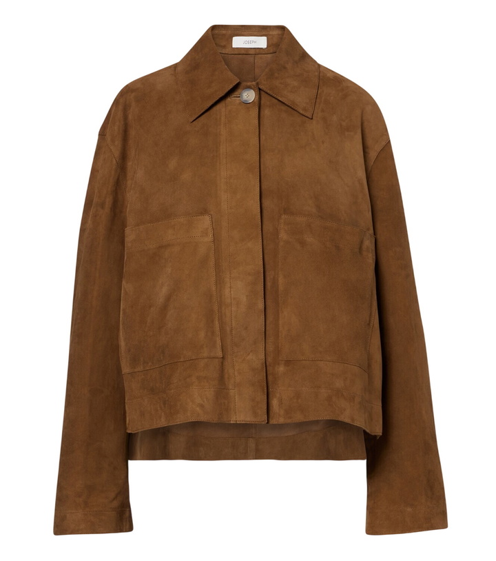 Photo: Joseph Aitna suede jacket
