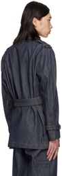Helmut Lang Indigo Rider Denim Jacket