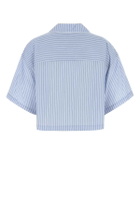T by Alexander Wang Embroidered Lyocell Shirt