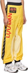 LU'U DAN Yellow Patch Lounge Pants