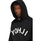 Y-3 Black Yohji Letters Hoodie