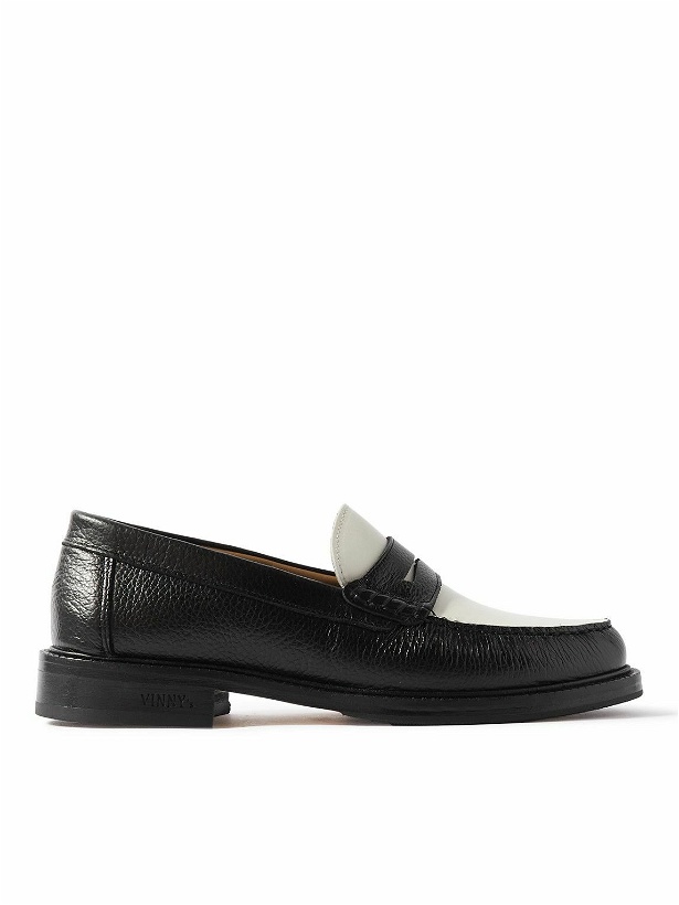 Photo: VINNY's - Yardee Leather Penny Loafers - Black