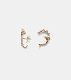 Ondyn Polaris 14kt gold earrings with diamonds