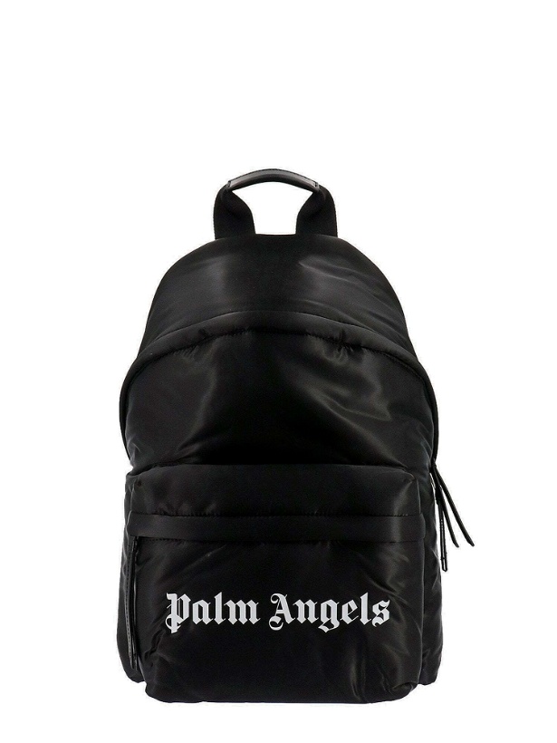 Photo: Palm Angels Backpack Black   Mens