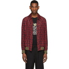 Fendi Reversible Red and Black All Over Forever Fendi Jacket