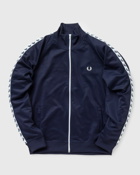 Fred Perry Taped Track Jacket Blue - Mens - Track Jackets