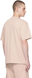 Hugo Beige Relaxed-Fit T-Shirt