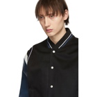 Givenchy Black Wool 4G Bomber Jacket