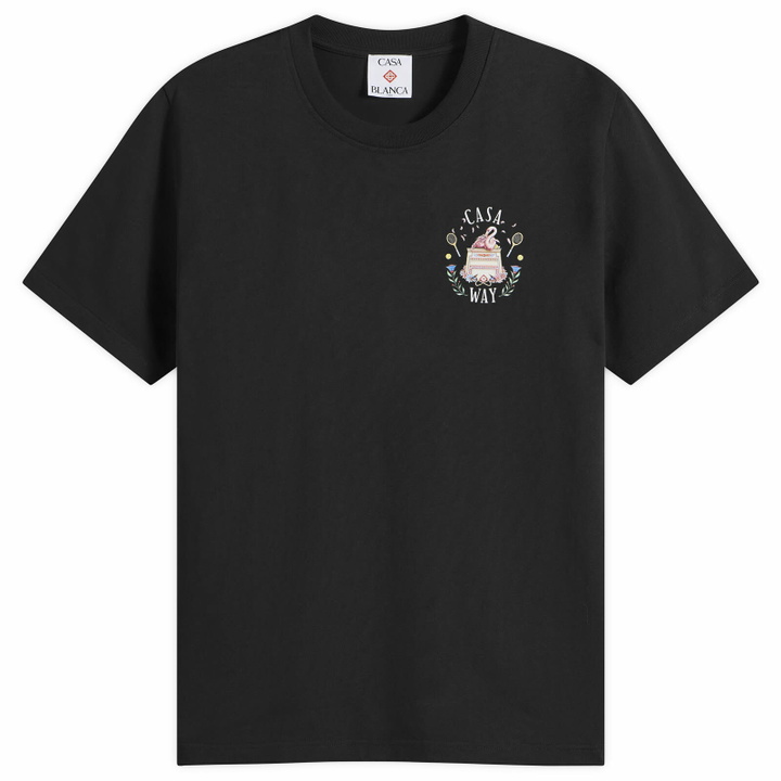 Photo: Casablanca Men's Casa Way T-Shirt in Black