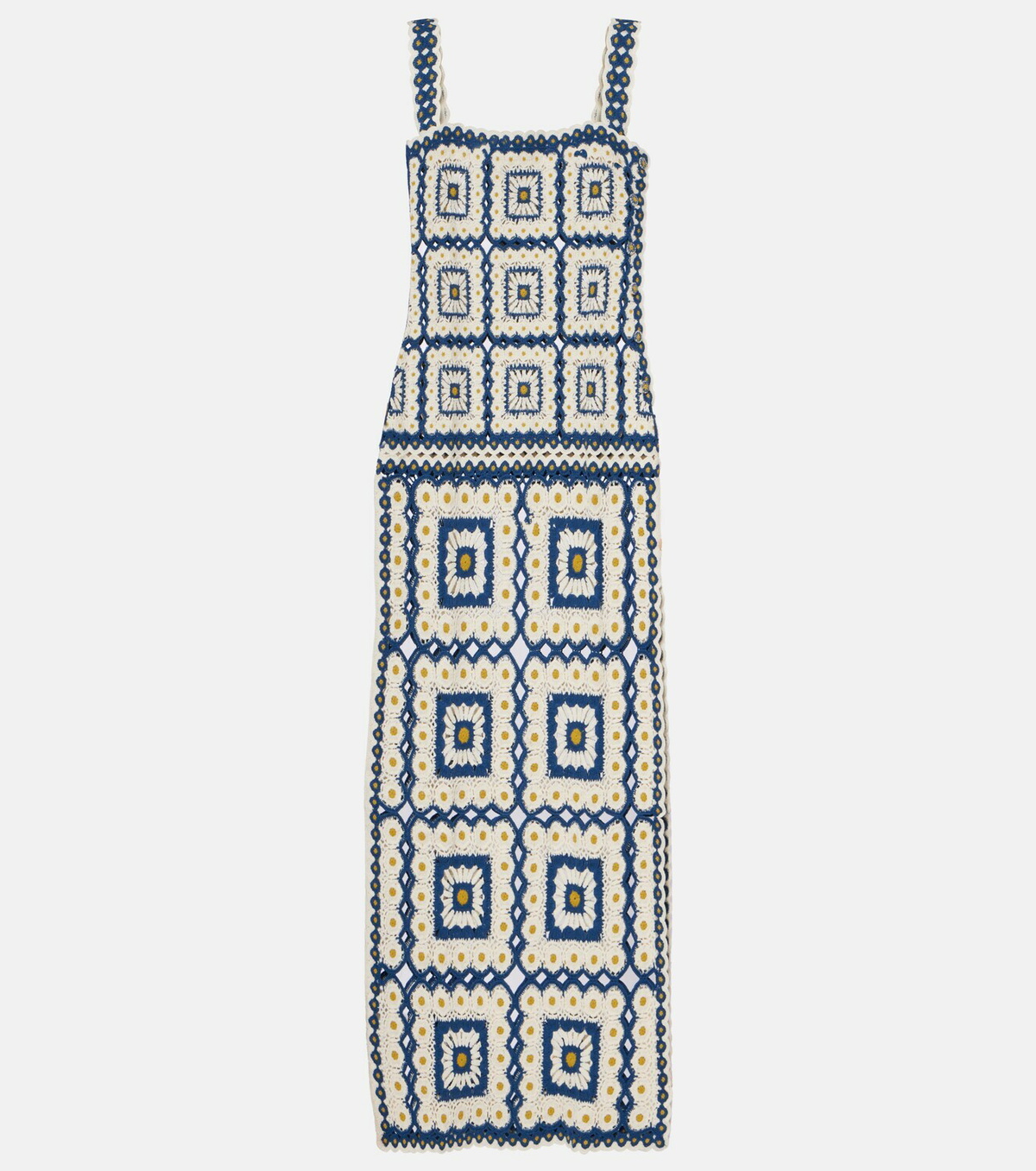 Alémais Dolly crochet cotton maxi dress