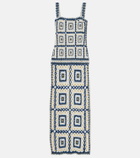 Alémais Dolly crochet cotton maxi dress