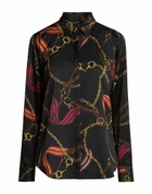 Lauren Ralph Lauren Womens Shirt in Black