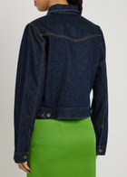 Khaite Augustine Denim Jacket Indigo