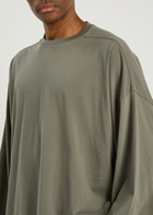 Rick Owens Tommy Cotton T-shirt - Dark Brown - One Size