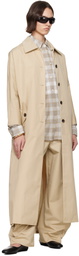 Kallmeyer Beige Tavi Dinner Trench Coat
