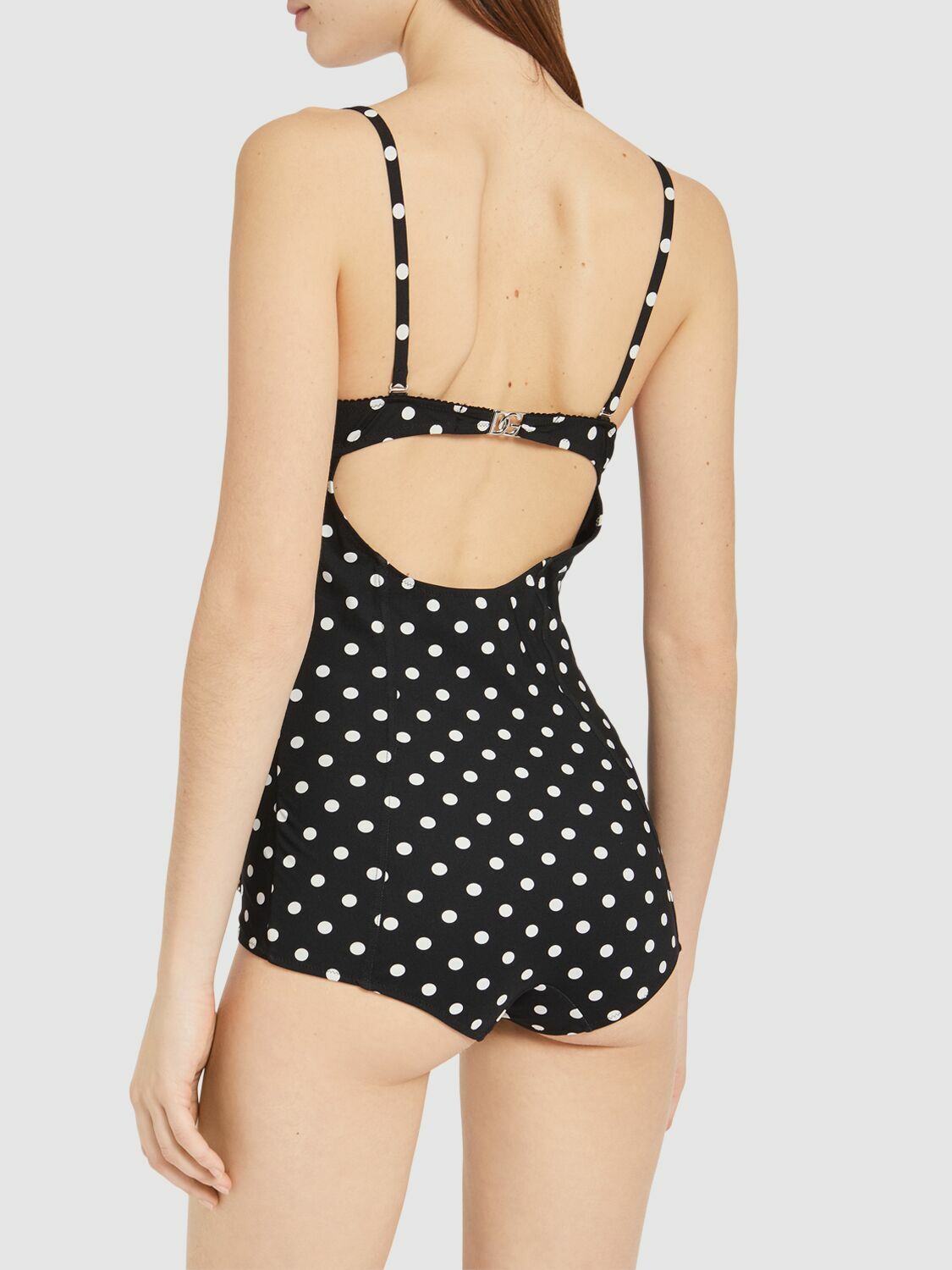 DOLCE & GABBANA Polka Dots One Piece Swimsuit