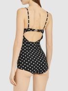 DOLCE & GABBANA Polka Dots One Piece Swimsuit