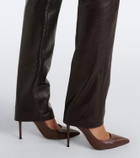 Ralph Lauren Collection Leather slim pants