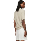 BOSS Beige Logo Patch Polo
