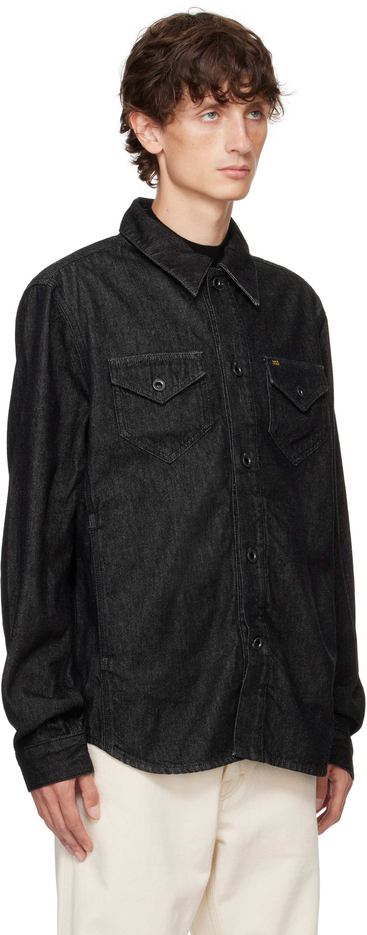 Tiger of Sweden Black Orb Denim Jacket