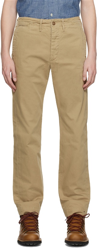 Photo: RRL Beige Officer Trousers