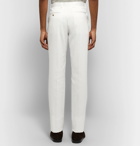 Richard James - Hyde Slim-Fit Cotton-Blend Twill Suit Trousers - White