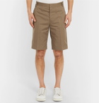 Lanvin - Slim-Fit Cotton-Twill Chino Shorts - Men - Beige