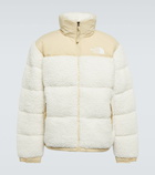 The North Face - Nuptse faux shearling jacket