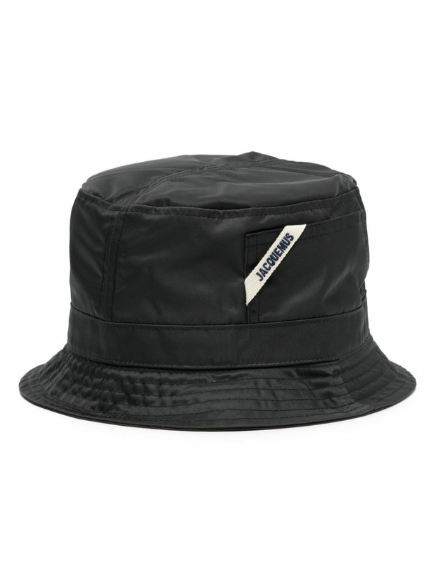 Photo: Jacquemus Le Bob Ovalie Bucket Hat