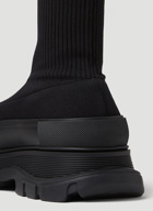 Tread Slick Sock Boots in Black