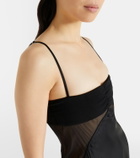 Rick Owens Combo slip dress