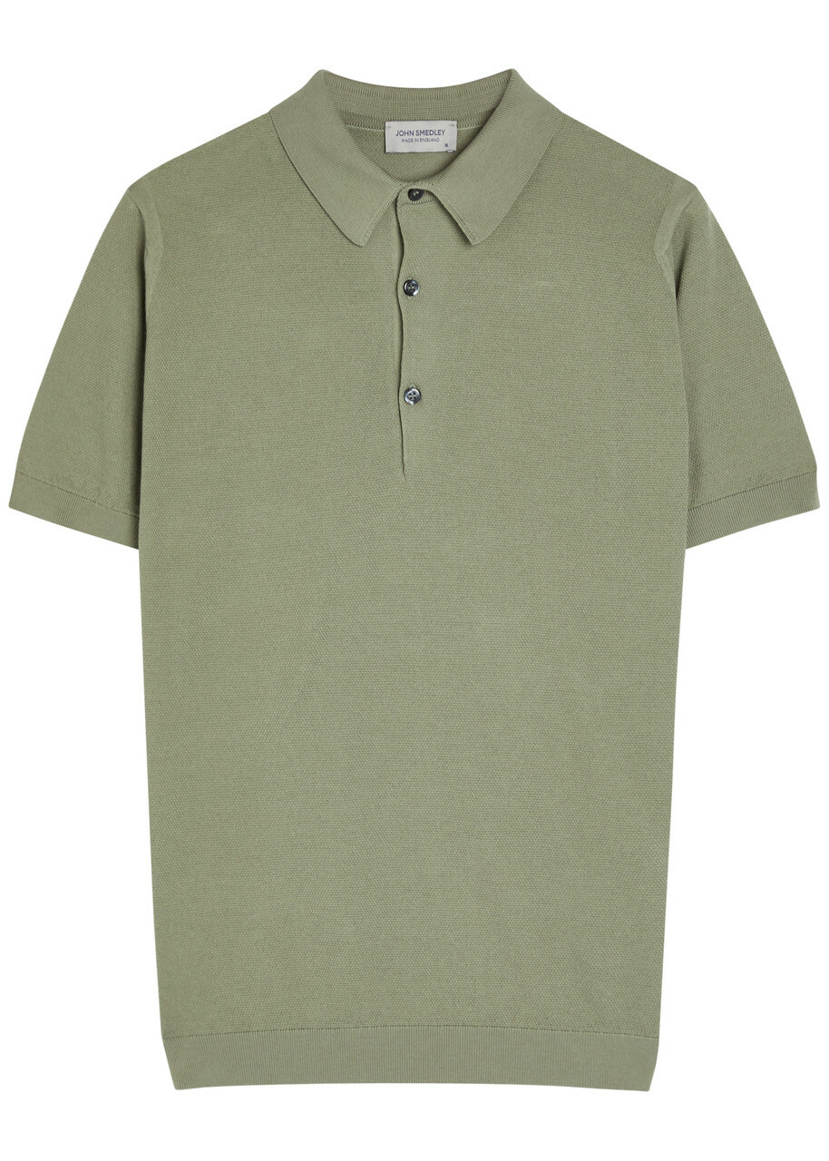 【dendenkankanさま専用】 JOHN SMEDLEY merino 14.Singular - Extra Fine Merino Wool Polo Shirt | John Smedley