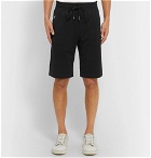 Dolce & Gabbana - Loopback Cotton-Jersey Shorts - Black