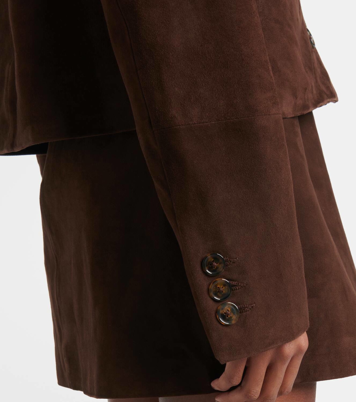 Blazé Milano Gliss Bolero suede jacket