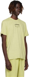 GANNI Green Relaxed T-Shirt