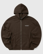 Reternity CREATIVE DEPT ZIP HOODIE Brown Mens Zipper