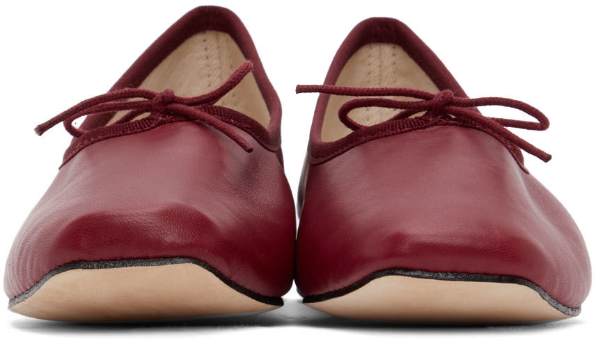 Repetto SSENSE Exclusive Red Danse Ballerina Flats