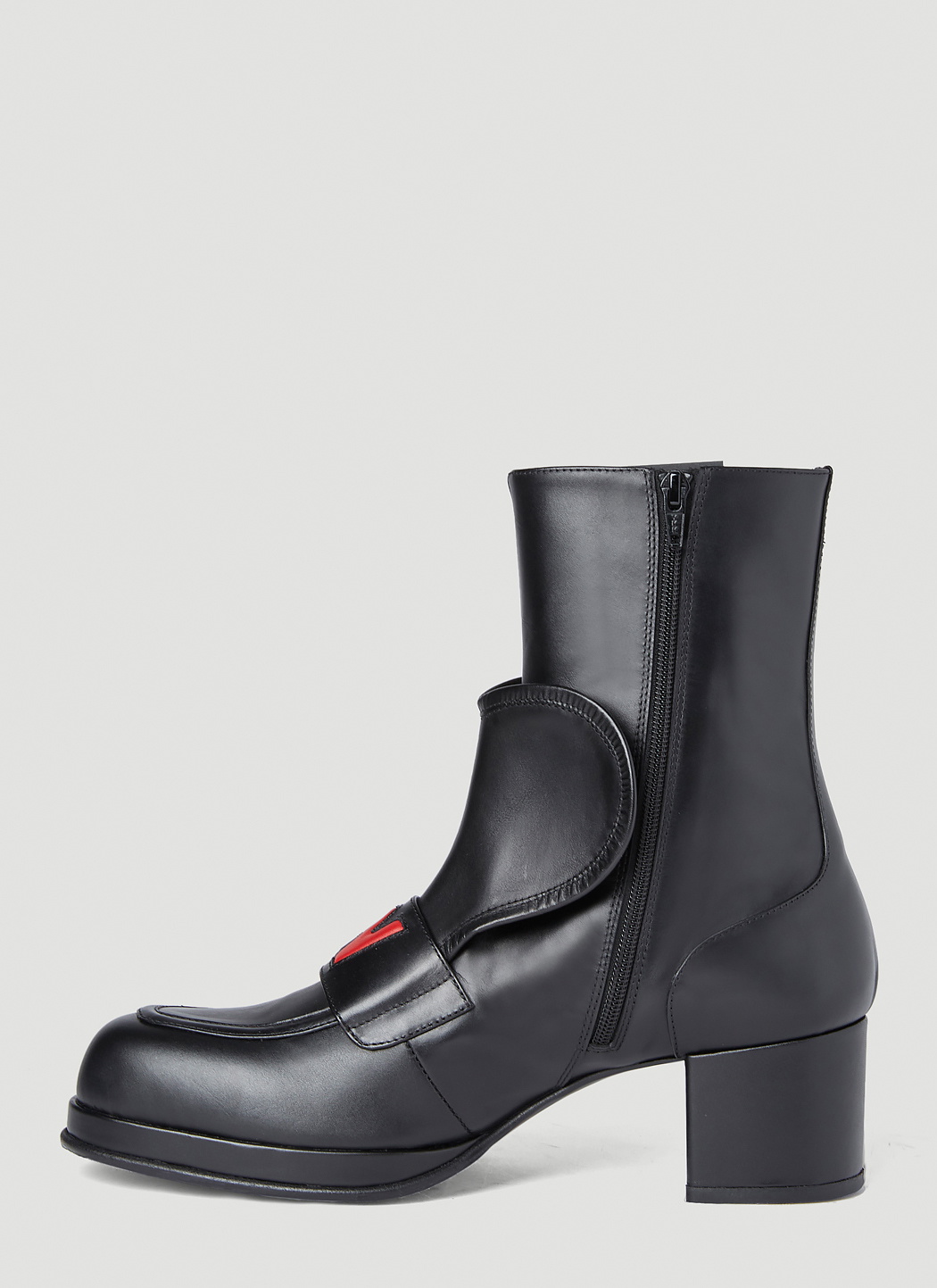 Walter Van Beirendonck Love Heeled Boots