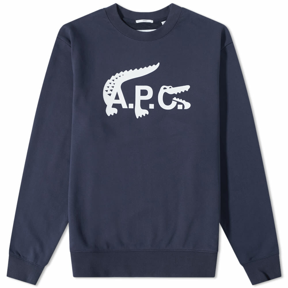 A.P.C. x Lacoste Crew Sweat