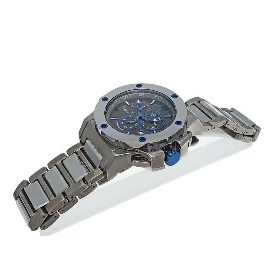 Polanti Titan Chronograph Quartz Black Dial Mens Watch P7892