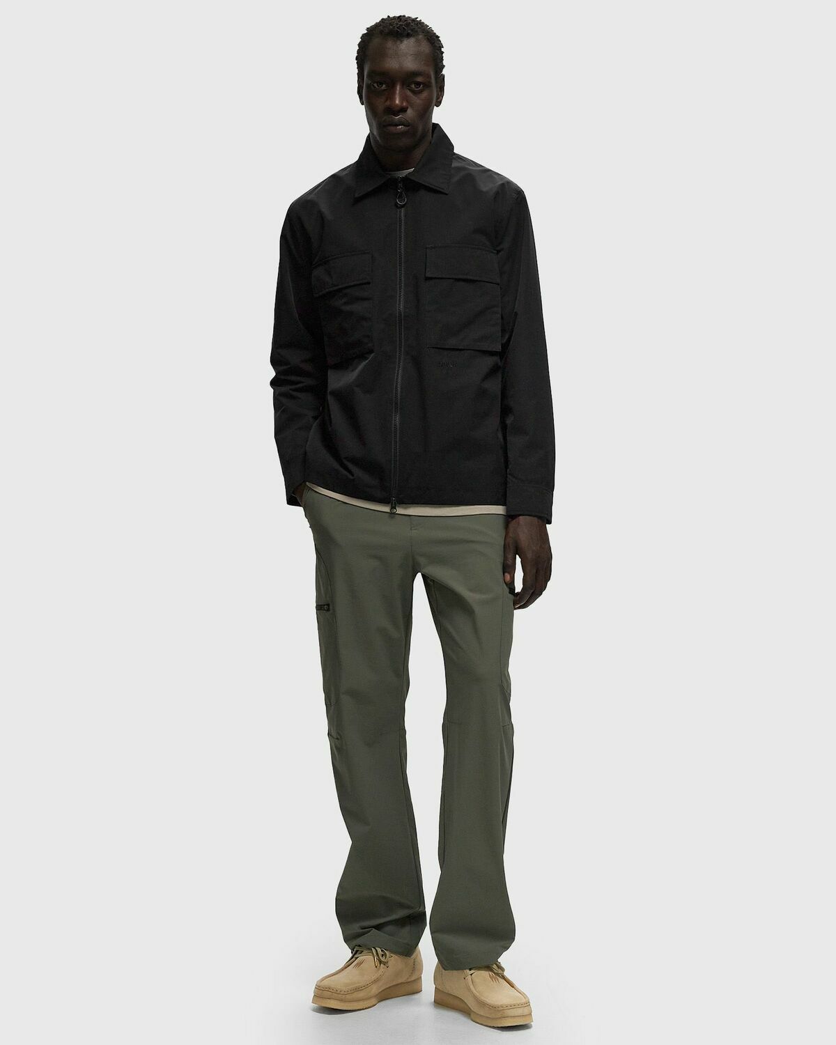 Parel Studios Sarez Overshirt Black Overshirts