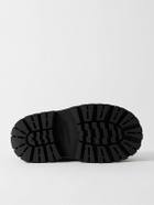 Balenciaga - Giant Logo-Embellished Leather Boots - Black