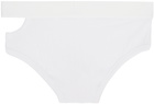 LGN Louis Gabriel Nouchi White Cutout Briefs