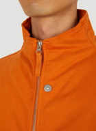 Funnel Neck Jacket in Orange