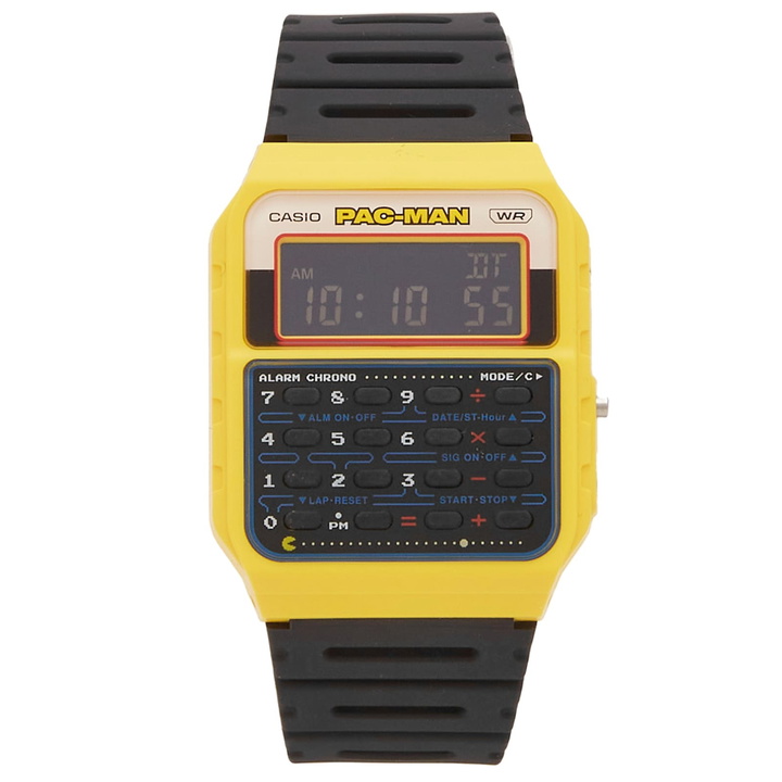 Photo: G-Shock x Pac-Man CA-53WPC-1BER Watch in Black/Yellow 