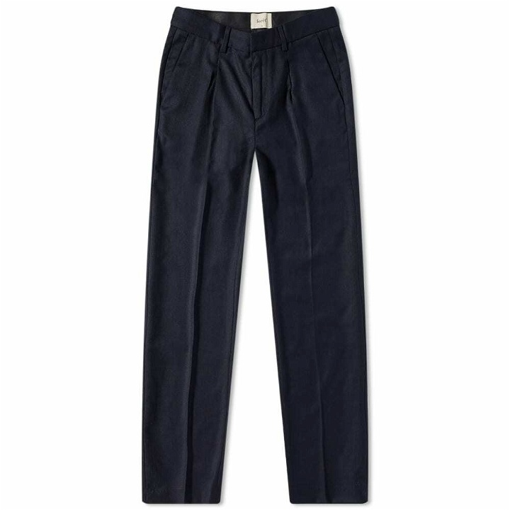 Photo: Foret Men's Read Wool Pant in Navy