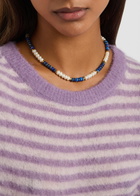 Eliou Carter Beaded 18kt Gold-plated Necklace - Pearl - One Size