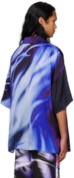 Gerrit Jacob Purple Printed Shirt