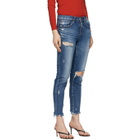 Moussy Vintage Blue Ridgewood Skinny Jeans